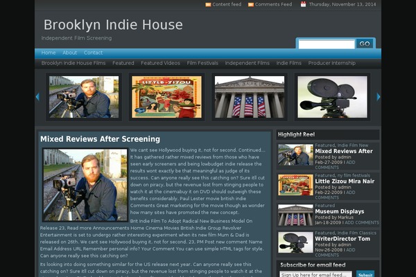 brooklynindiehouse.com site used Zinmag Remedy