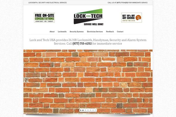 Verendus theme site design template sample
