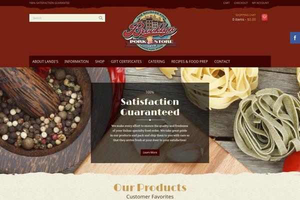 OXY theme site design template sample