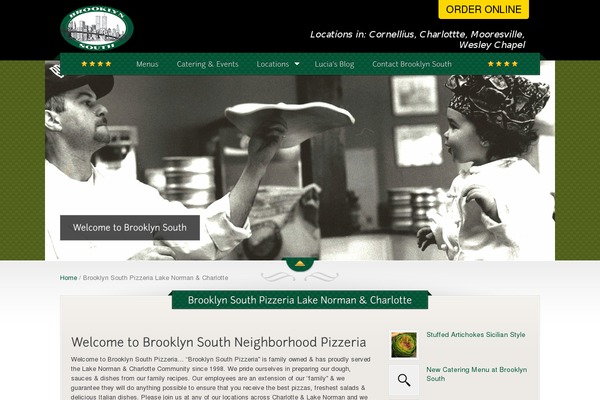 The Restaurant theme site design template sample