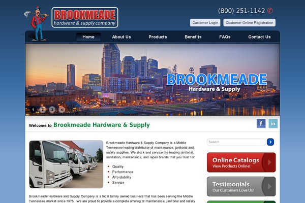 Brook-theme theme websites examples