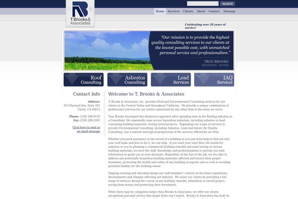 Tba theme site design template sample