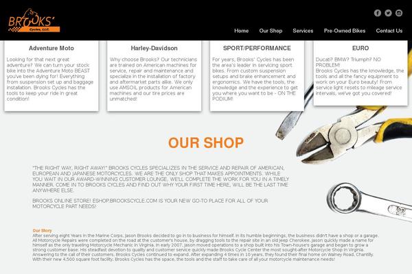brookscycle.com site used Bc-theme