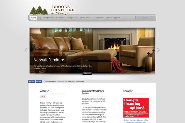 TheProfessional theme site design template sample