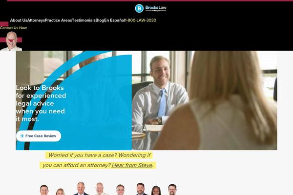 brookslawgroup.com site used Cws-theme-work-mix