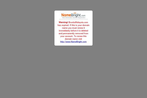 brooksmalaysia.com site used Typist