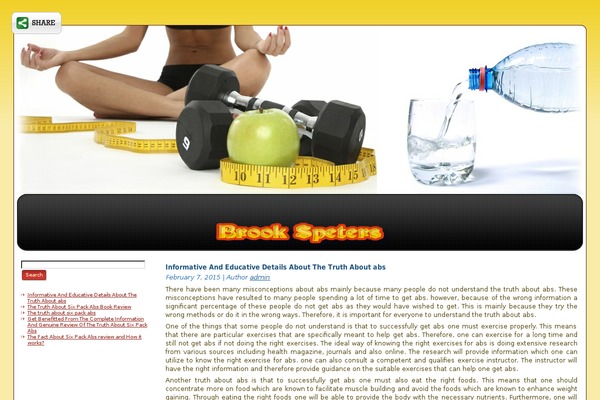 brookspeters.com site used Health_diet_lifestyle