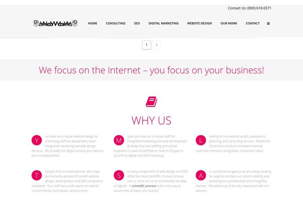 Elision theme site design template sample