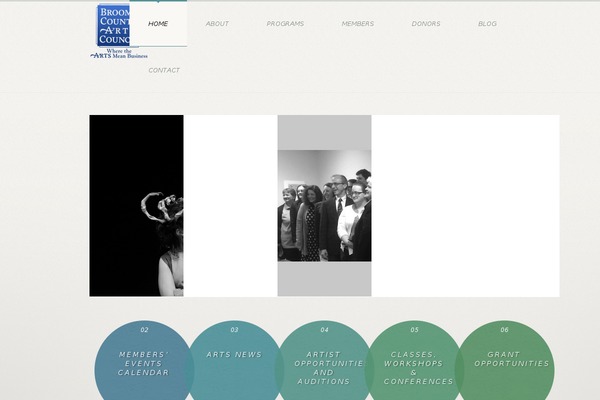 broomearts.org site used Theme1669
