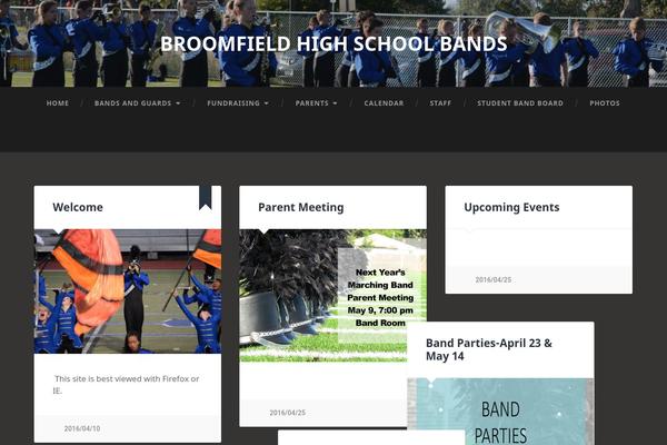 Baskerville theme site design template sample