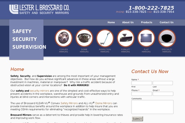 brossardmirrors.com site used Brossard