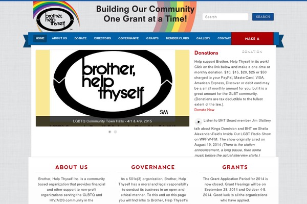 Campaign theme site design template sample