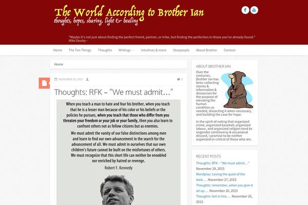 Icy theme site design template sample