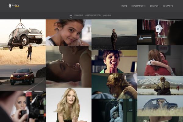 Stockholm theme site design template sample