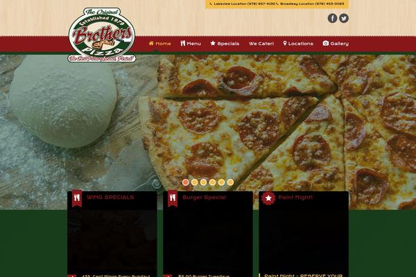 brotherspizzadracut.com site used Dine & Drink