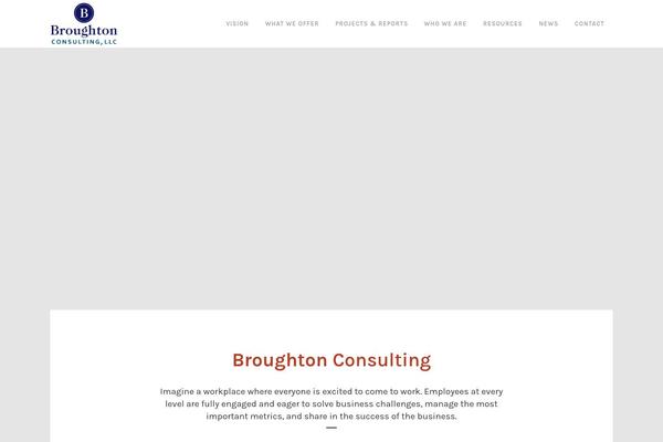 Bridge Child theme site design template sample