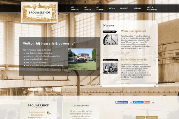 Foodlovers theme site design template sample