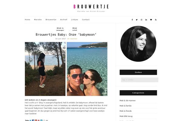 Olsen Light theme site design template sample