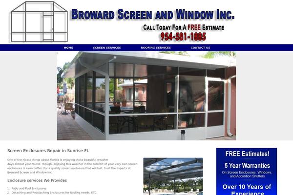 Vantage theme site design template sample