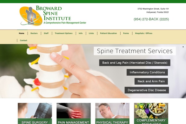 browardspine.com site used Flawless v1.15