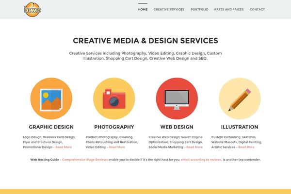 Swatch theme site design template sample
