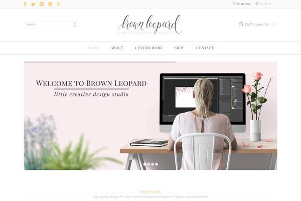 Legenda theme site design template sample
