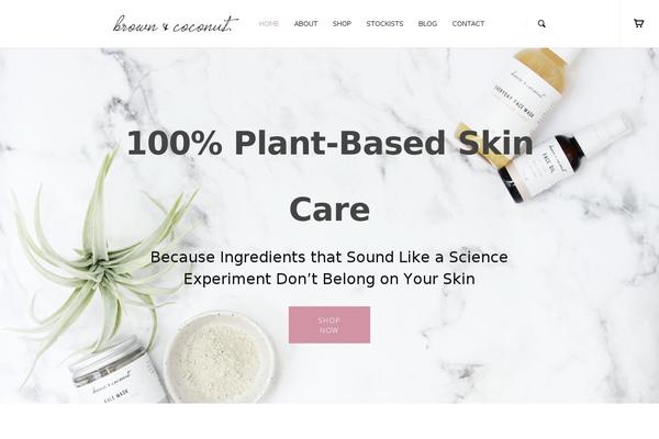 Soffia theme site design template sample