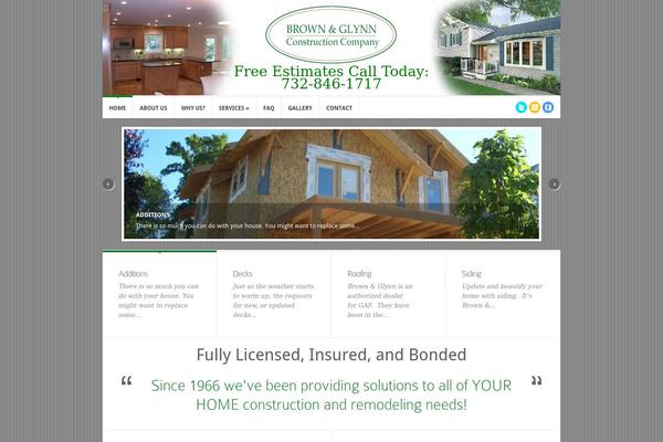 Trim theme site design template sample
