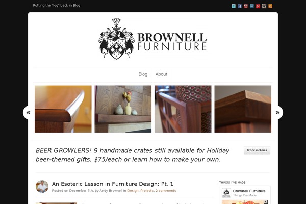 Reason theme site design template sample