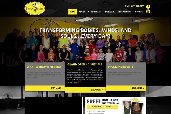 brownfitness.com site used Sports