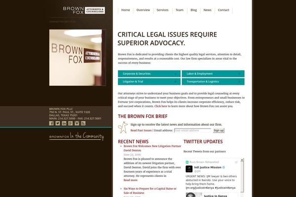 BlankSlate theme site design template sample
