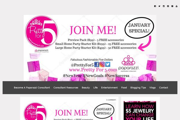 Metz theme site design template sample