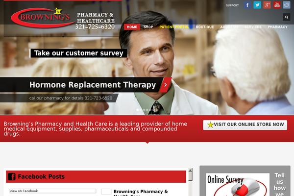 brownings.net site used Kallyas