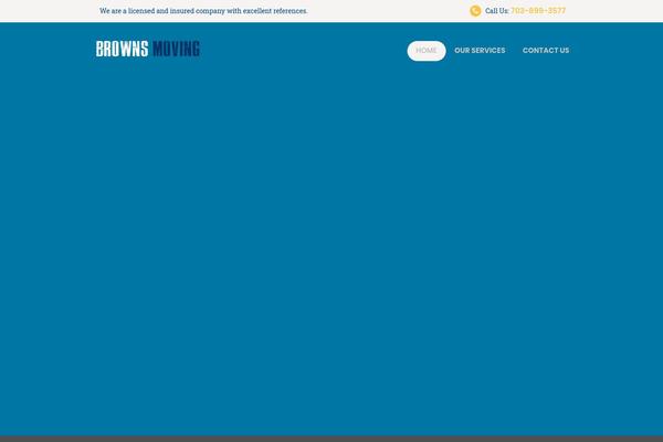brownmoving.net site used MoveMe