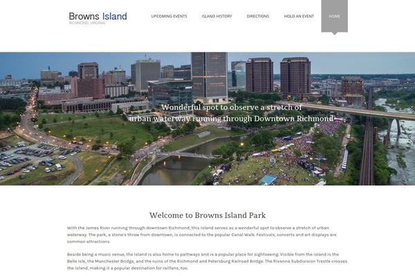brownsisland.com site used Businessid-wp