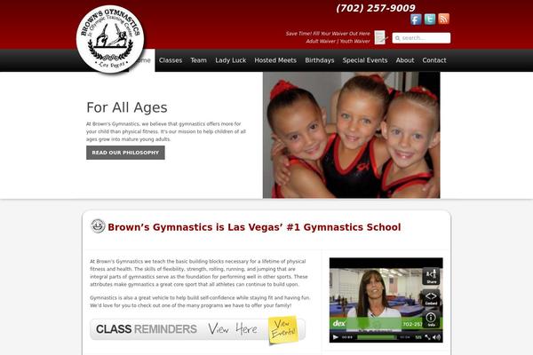 Nano2 theme site design template sample