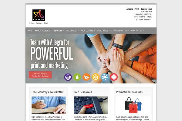 brownsprinting.com site used Allegra