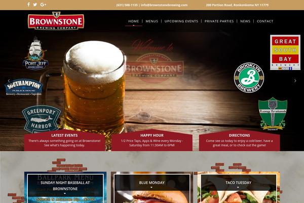 NUVO theme site design template sample