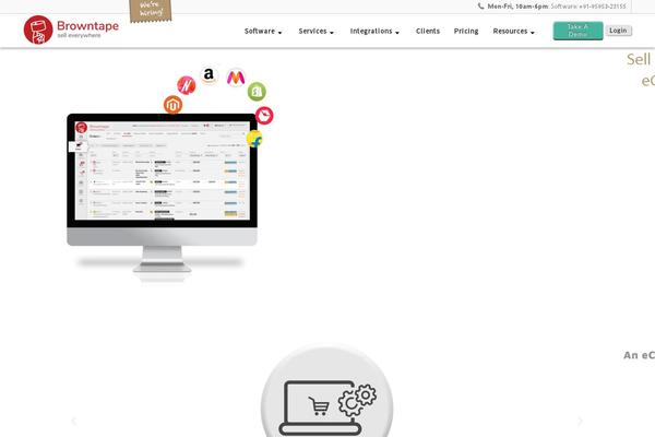 Highend theme site design template sample