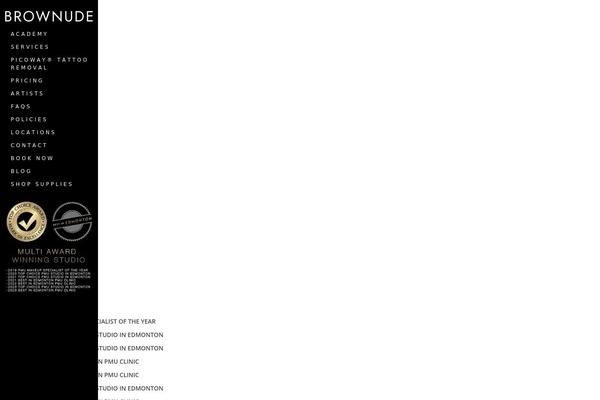 brownude.com site used Salient-new