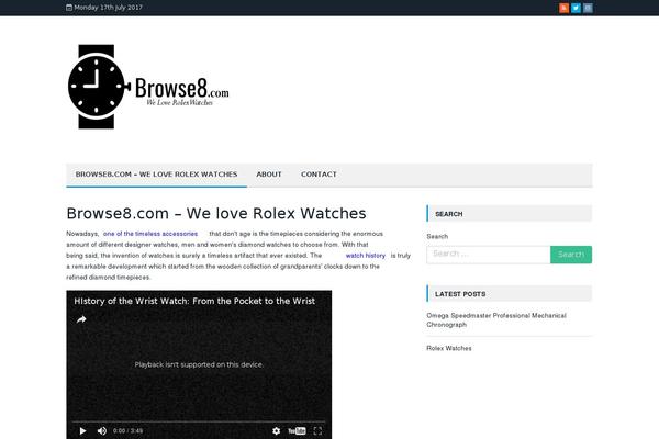 Verb Lite theme site design template sample
