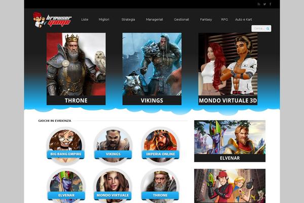 Gauge theme site design template sample
