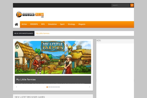 Gridlove theme site design template sample