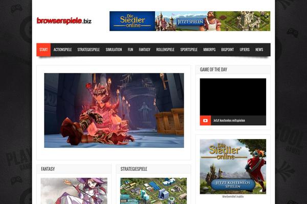 browserspiele.biz site used Gameleon