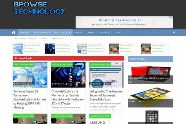 ProMax theme site design template sample