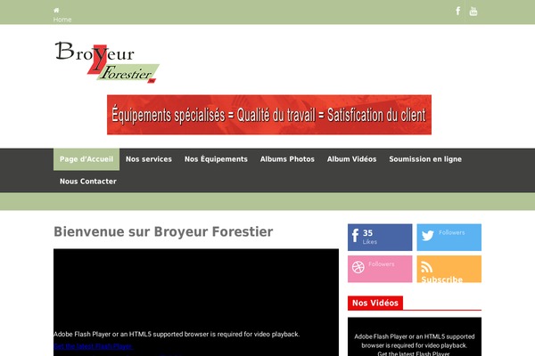 Discover theme site design template sample