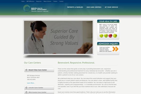 Karma theme site design template sample