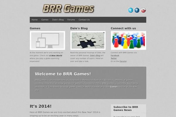 Gridiculous theme site design template sample