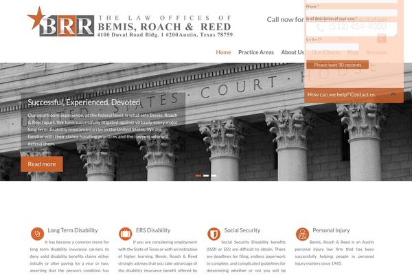 Spacious theme site design template sample