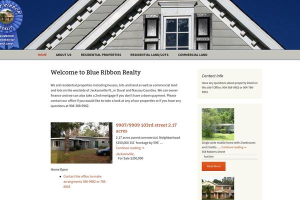 Twentythirteen Child theme site design template sample
